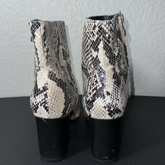 HALOGEN FAUX SNAKE SKIN BOOTIE SIZE 8.5 - Picture 6 of 7